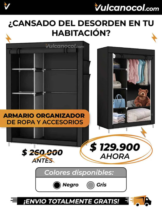 Armario Organizador de Ropa y Accesorios