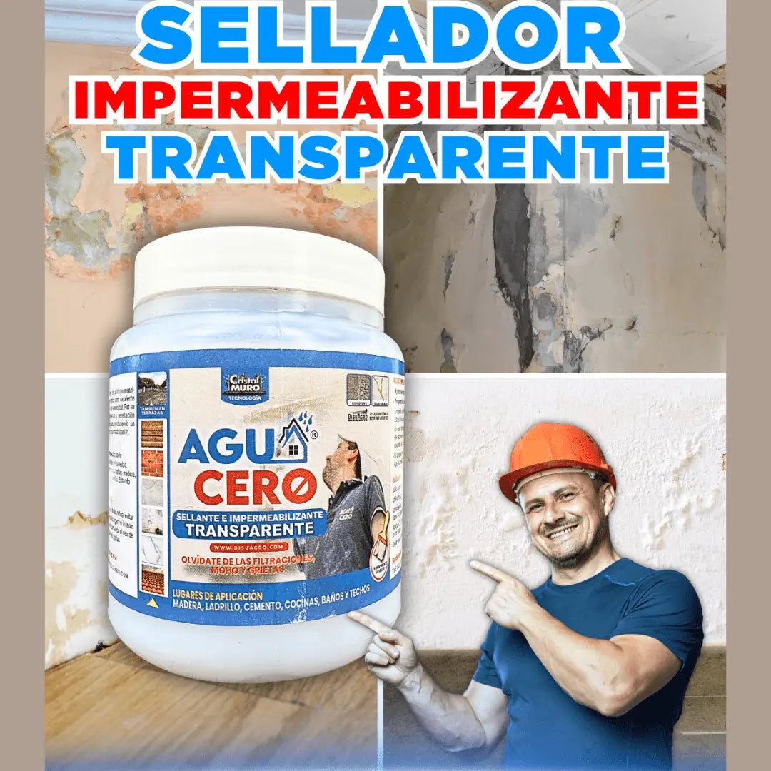 Protege Tu Hogar Hoy con El Impermeabilizante Agua-Cero🚫💦