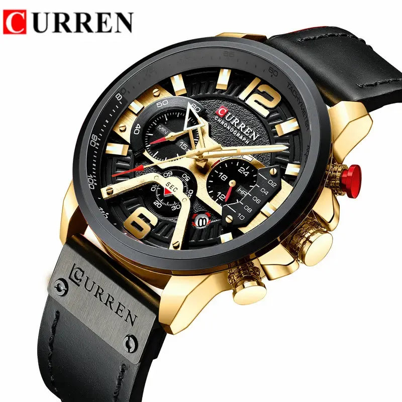 Reloj Curren 8329 Cuarzo Cronografo Correa