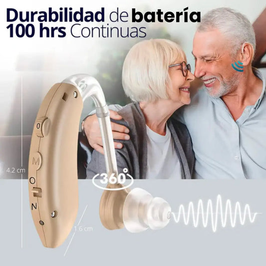 VUELVE A ESCUCHAR COMO ANTES: AUDÍFONO AMPLIFICADOR🧏